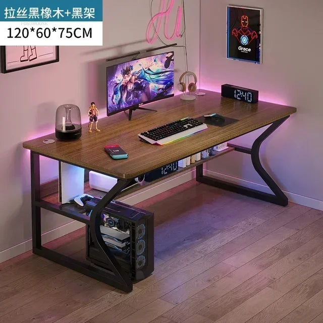 Home Bedroom Workbench Gaming Tables Simple Dormitory Desktop Computer Desks Office Furniture Student Study Writing PC Desk GM